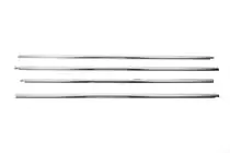 Volkswagen Passat B6 2006–2012 Onderste raamlijsten (4 stuks, RVS) foto 2