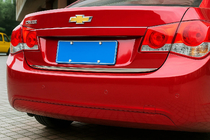 Chevrolet Cruze 2009–2015 RVS kofferbakrandbeschermer Sedan, Carmos - Turks staal foto 1