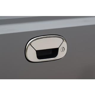 RVS afdekking voor achterklepgreep Fiat Doblo I 2005–2010 foto 1