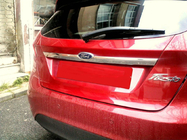 Ford Fiesta 2008–2017 Chromen strip boven kenteken (RVS) OmsaLine - Italiaans roestvrij staal foto 1