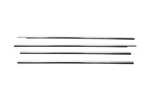 Hyundai Accent 2006–2010 Buiten raamomlijsting set (4-delig, RVS) Carmos - Turks staal foto 4