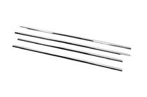 Hyundai Accent 2006–2010 Buiten raamomlijsting set (4-delig, RVS) Carmos - Turks staal foto 3
