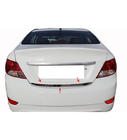 Hyundai Accent 2011–2017 RVS kofferbakrand OmsaLine - Italiaans roestvrij staal foto 3