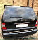 Mercedes ML W163 1997–2005 RVS sierstrip boven het kenteken Carmos - Turks staal foto 1