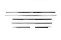 Mercedes ML W163 1997–2005 Buitenste raamomlijsting (6 stuks, RVS) Carmos - Turks staal foto 3