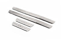 Mitsubishi Lancer 9 2004–2008 OmsaLine instaplijsten (set van 4, RVS) foto 5