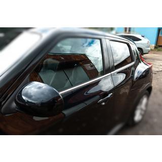 Raamomlijsting (4-delig, RVS) Nissan Juke 2010–2019 foto 2