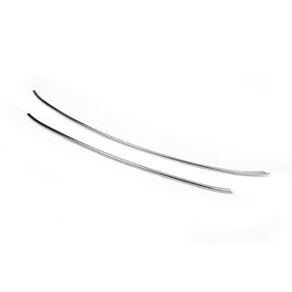 Sierstrips voor onderste grille (2 st., RVS) Nissan Qashqai 2010–2014 foto 3