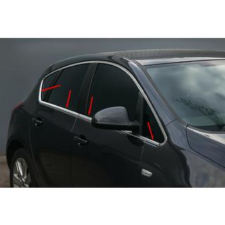Onderste raamomlijsting set (Hatchback, 8-delig, RVS) Opel Astra J 2009–2015 foto 1