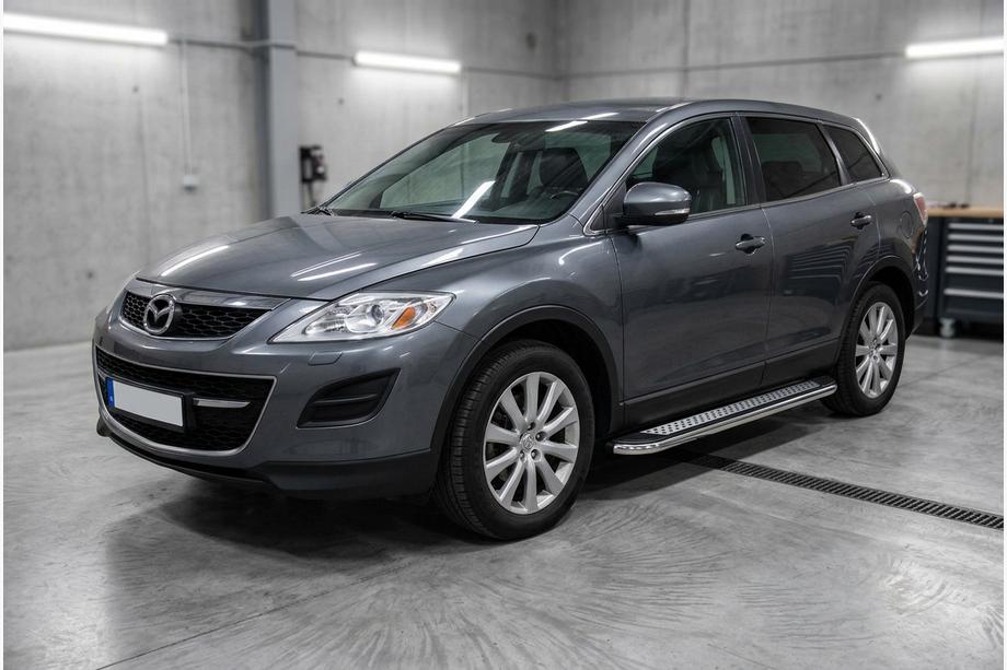 Mazda CX-9 2007–2016 Maydos V2 side steps (2 st., RVS) Image