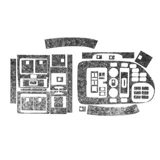 Meric dashboardpanelen (V-клас, 1996-1999) Mercedes Vito W638 1996–2003 foto 3