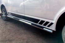 Volkswagen T5 2010–2015 Sidebars (set van 2, RVS) foto 7