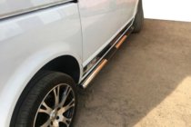 Volkswagen T5 Multivan 2003–2010 Sidebars (set van 2, RVS) 60 mm, lange wielbasis foto 11