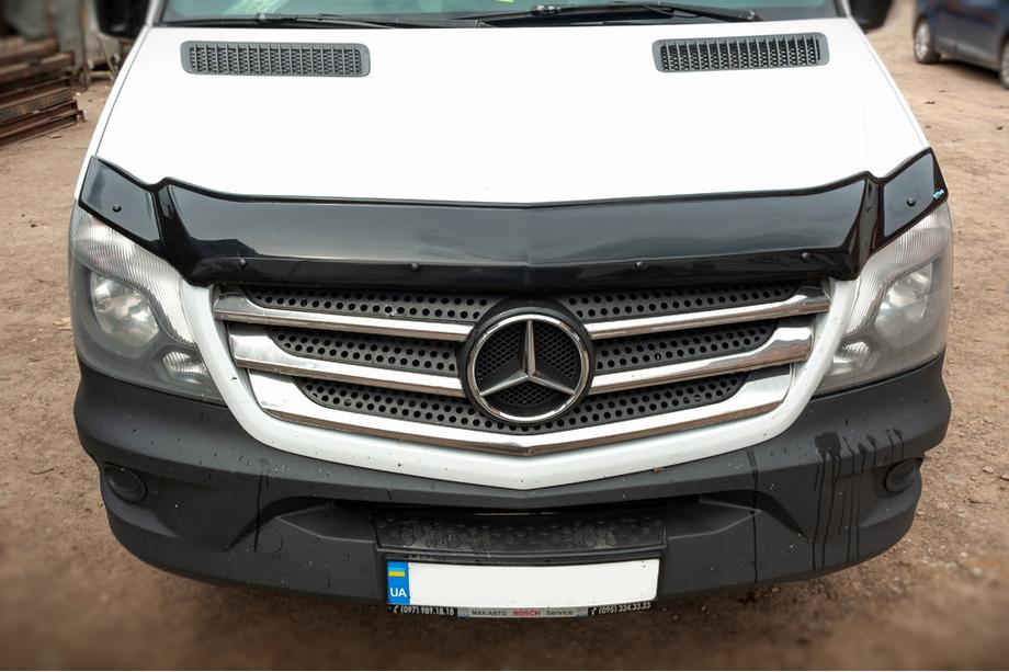 Mercedes Sprinter W906 2006–2018 Motorkapdeflector 2013+ (V1, EuroCap) Foto 3