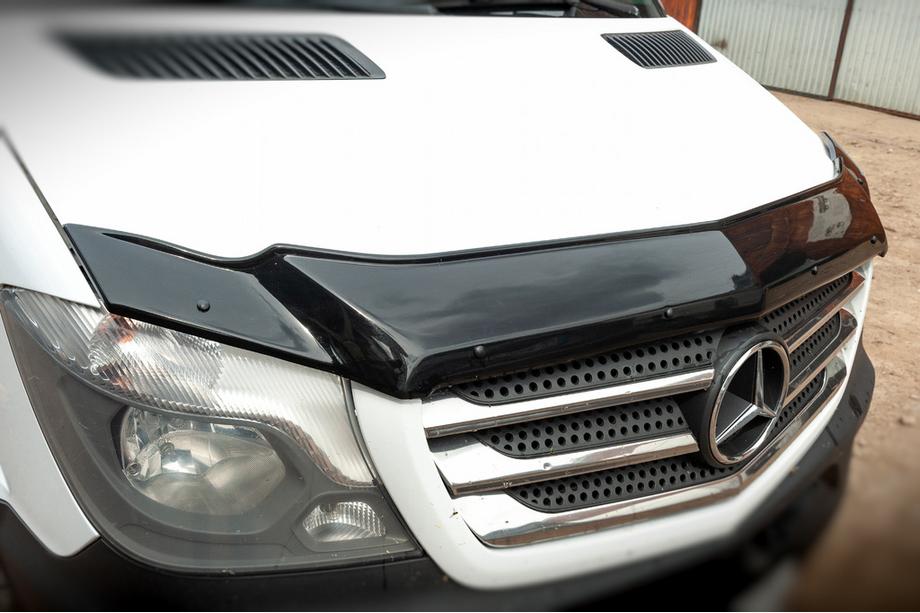 Mercedes Sprinter W906 2006–2018 Motorkapdeflector 2013+ (V1, EuroCap) Foto 2