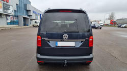 Volkswagen Caddy 2015–2020 RVS sierlijst boven kentekenplaat (1-deurs) foto 1