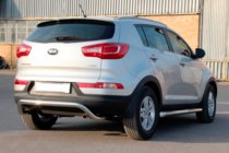 Kia Sportage 2010–2015 Achterbeugel AK007 (RVS) foto 2