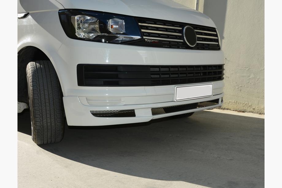 Volkswagen T6 2015–2024 Voorbumper lip 2015-2018 (spuitklaar) Image