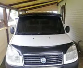 Fiat Doblo I 2005–2010 Voorruitvizier (zwart hoogglans, 5 mm) foto 3