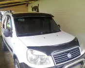 Fiat Doblo I 2005–2010 Voorruitvizier (zwart hoogglans, 5 mm) foto 5