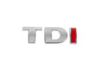Volkswagen Crafter 2006–2016 TDI opschrift (recht lettertype) foto 3