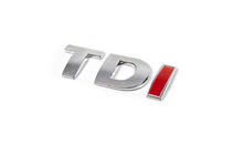 Volkswagen Crafter 2006–2016 TDI opschrift (recht lettertype) Rode TDI foto 6