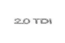 Volkswagen Jetta 2006–2011 2.0 TDI opschrift (OEM-look) foto 1
