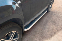Renault Duster 2008–2017 Tayga V2 side steps (2 stuks, aluminium) foto 1