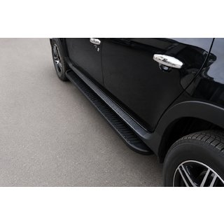 Tayga V1 Black side steps (2 stuks, aluminium) foto 1