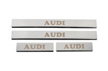Audi A4 B6 2000–2004 Chromen dorpellijsten (4 stuks, Carmos) foto 1