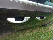 Volkswagen Sharan 2010–2023 Deurgreep covers (set 4 stuks, RVS) Carmos - Turks staal foto 1