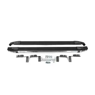 Omsa Black zijsteps (2 st., aluminium) foto 1