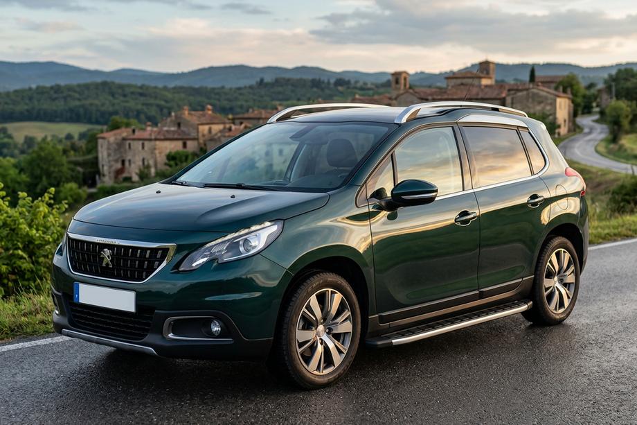 Peugeot 3008 2008–2016 Fullmond side steps (2 stuks, aluminium) Image