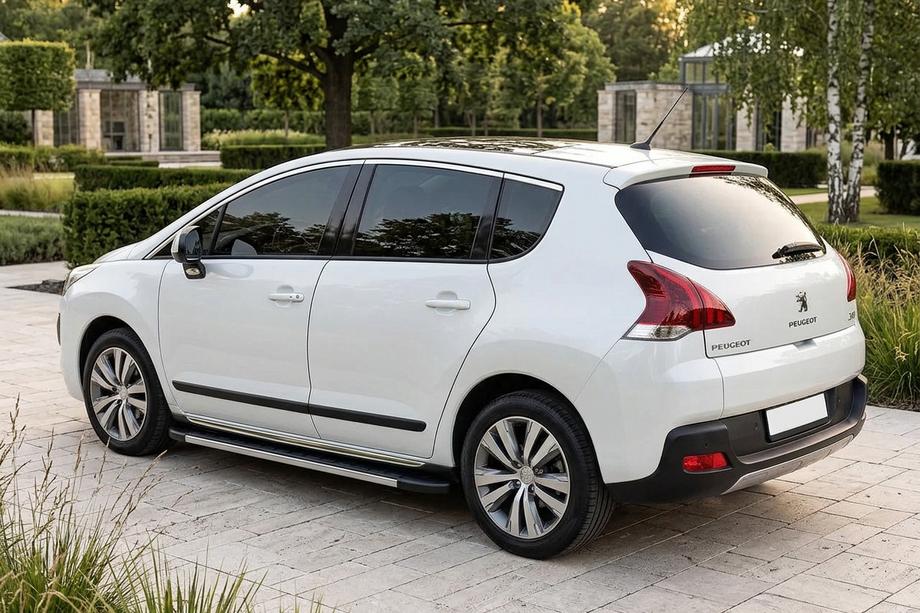 Peugeot 3008 2008–2016 Duru zijtreden (set van 2, aluminium) Image