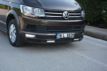 Volkswagen T6 2015–2024 Frontbumper lipspoiler Sport 2-LED 2015-2018 (spuitklaar) foto 11