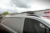 Mercedes Vito/V-klasse W447 2014– Dakrails ELITE chroom (kunststof voet) Korte wielbasis (Short, Compact) foto 2