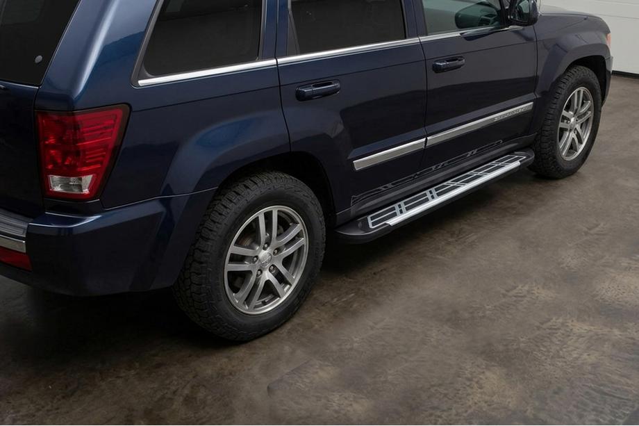 Jeep Grand Cherokee WK 2004–2010 Sunrise side steps (2 stuks, aluminium) Image