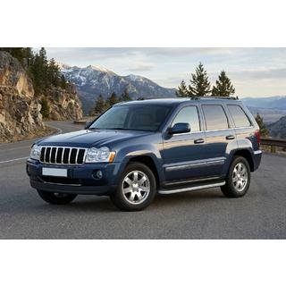 Side steps Tayga Grey (set van 2, aluminium) Jeep Grand Cherokee WK 2004–2010 foto 1