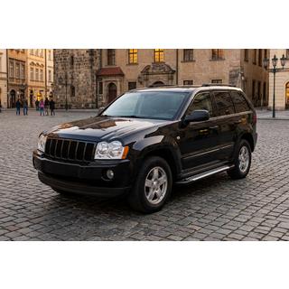 Line side steps (set van 2, aluminium) Jeep Grand Cherokee WK 2004–2010 foto 1