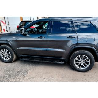 Allmond Black zijtreden (2 st., aluminium) Jeep Grand Cherokee WK2 2010–2021 foto 3