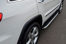 Jeep Grand Cherokee WK2 2010–2021 Fullmond side steps (2 stuks, aluminium) foto 4