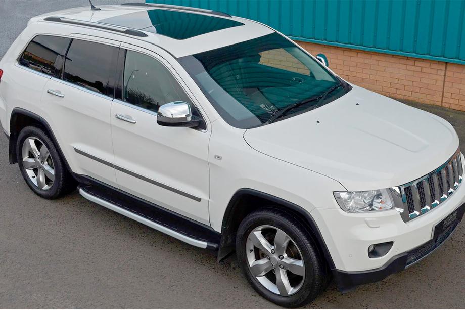Jeep Grand Cherokee WK2 2010–2021 Fullmond side steps (2 stuks, aluminium) Image