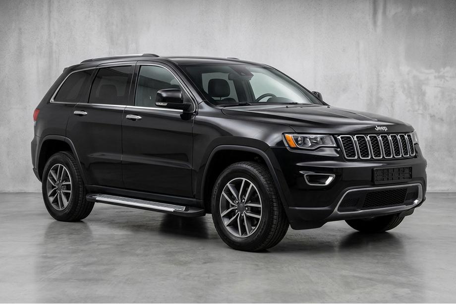 Jeep Grand Cherokee WK2 2010–2021 Line side steps (set van 2, aluminium) Image