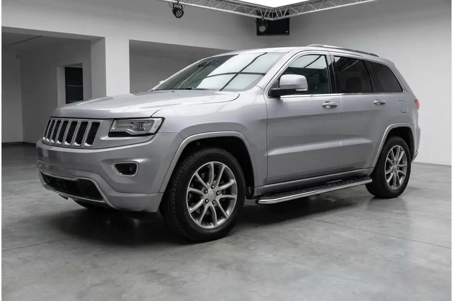 Jeep Grand Cherokee WK2 2010–2021 Maydos V1 side steps (set van 2, aluminium/RVS) Image
