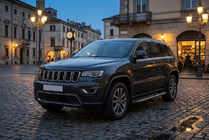 Jeep Grand Cherokee WK2 2010–2021 Bosphorus Black side steps (2 stuks, aluminium) foto 1