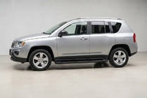 Jeep Compass 2006–2016 Allmond Black zijtreden (2 st., aluminium) foto 1