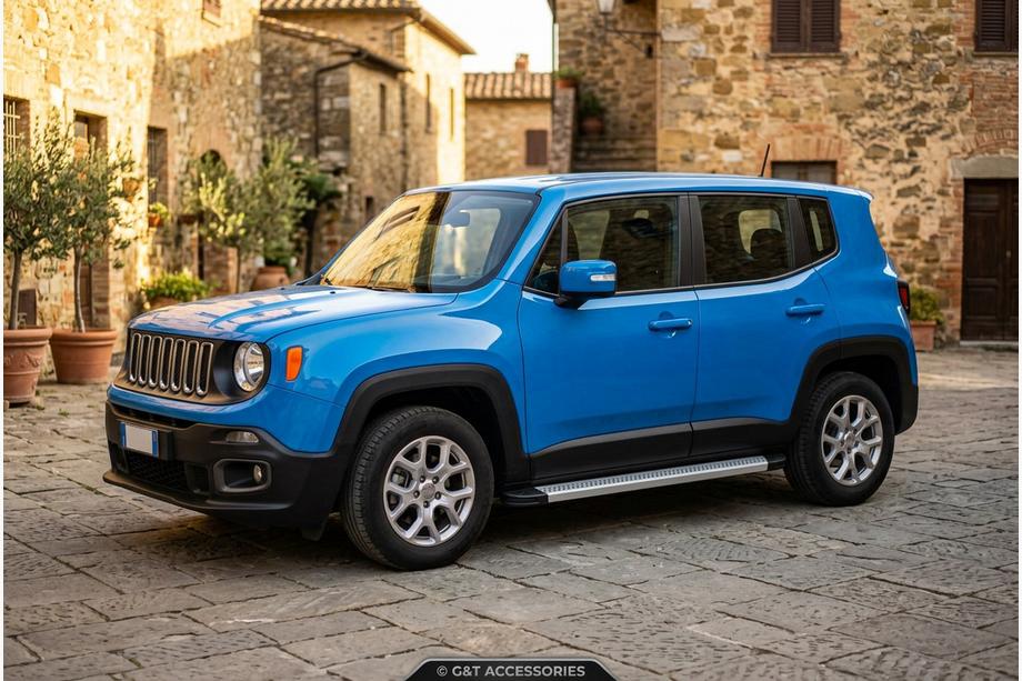 Jeep Renegade 2014– Zijtreden Maya V2 (set van 2, aluminium) Image