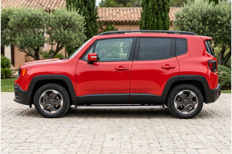 Jeep Renegade 2014– Maydos V1 side steps (set van 2, aluminium/RVS) Image