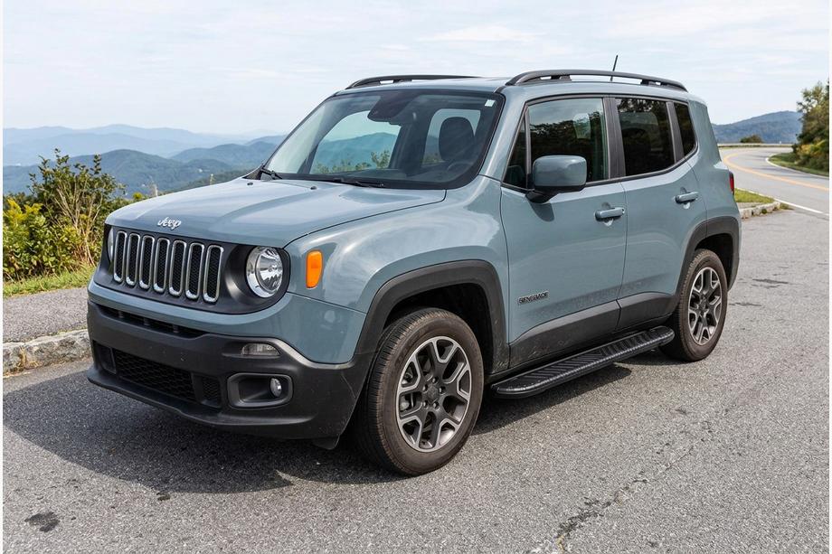 Jeep Renegade 2014– Bosphorus Black side steps (2 stuks, aluminium) Image