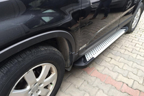 Kia Sorento II XM 2009–2014 Zijsteps Allmond Grey (2 stuks, aluminium) 2010-2013 foto 3